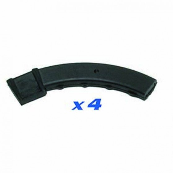 Set of 4 tool-head rubber protections for steel rims Set of 4 tool-head rubber protections for steel rims