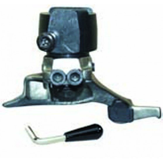 Plastic quick tool-head for rims with convex spokes Plastic quick tool-head for rims with convex spokes