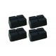 Set of 4 x 50 mm high pads for auxiliary lift