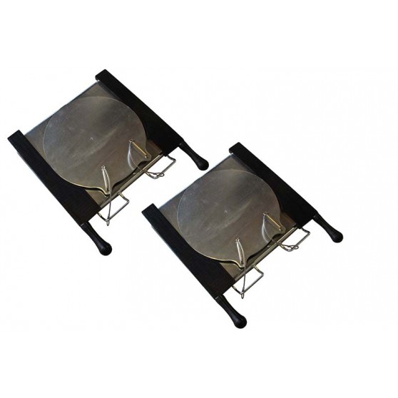 Set of 2 Passenger Car mechanical turntables for runout compensation Set of 2 Passenger Car mechanical turntables for runout compensation