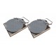 Set of 2 Heavy Duty Vehicle mechanical turntables
