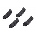 Set of 4 rubber coated jaw protections