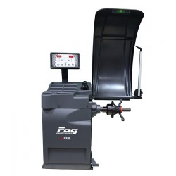 LCD wheel balancer with Laser - 2 automatic rods