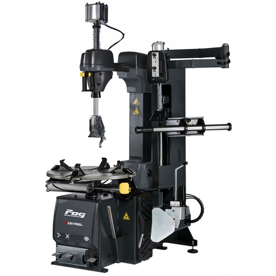 Démonte-pneu avec variateur, 3ème main, Ergo control et Leverless Démonte-pneu avec variateur, 3ème main, Ergo control et Leverless