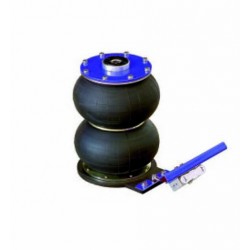 2T portable pneumatic jack - 2 pistons