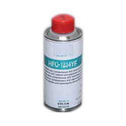 Oil can for HFO-1234YF station