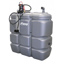 Waste oil PEHD tank 1500 L, with pump