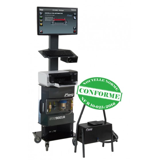 Baie d’analyse tactile - 1 analyseur 4 gaz - 1 opacimètre filaire - 1 lecteur EOBD Bluetooth Baie d’analyse tactile - 1 analyseur 4 gaz - 1 opacimètre filaire - 1 lecteur EOBD Bluetooth