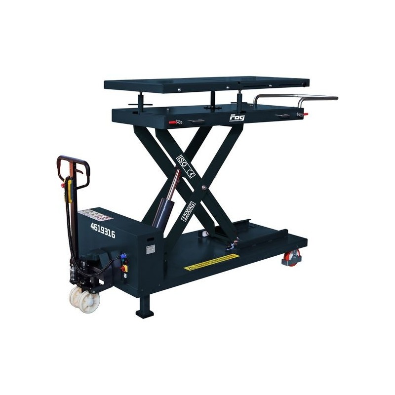 Hydraulic lifting tables